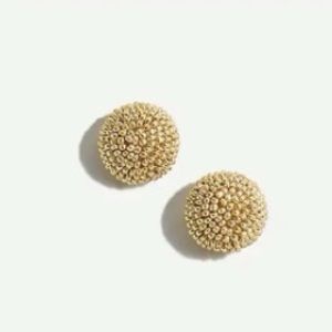 J.Crew 3D Beaded Stud Earrings